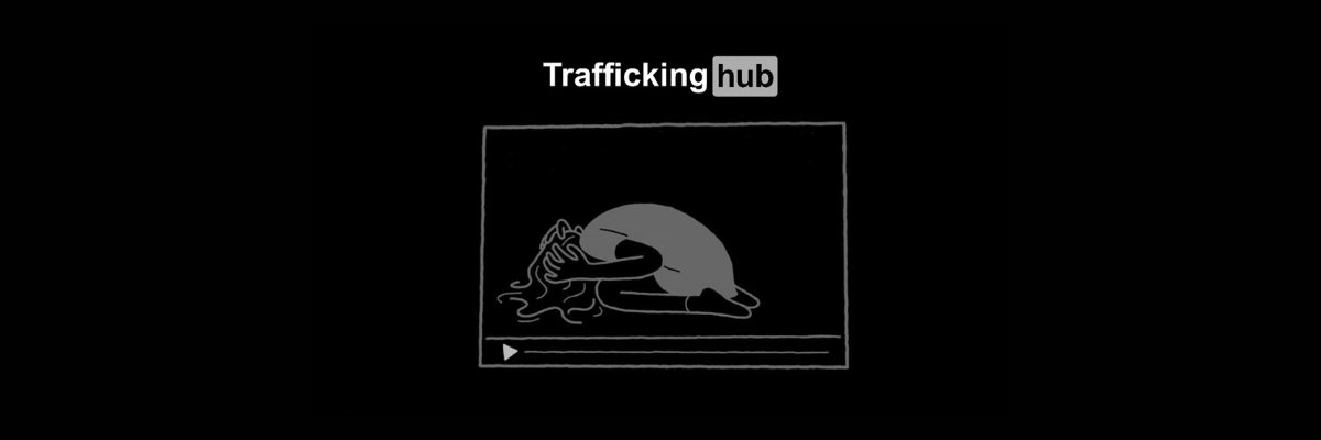 Vídeos con violencia sexual en dibujo de Trafficking hub